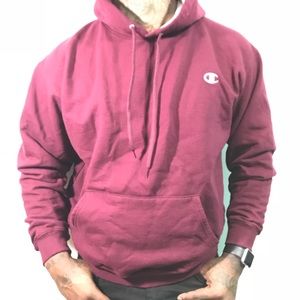 Champion burgundy pull over size XL